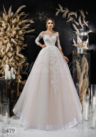 Весільні сукні Unique Perfection 2018 479-LA-1