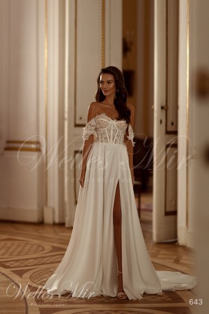 Весільні сукні Queenly Grace 2023 643-1