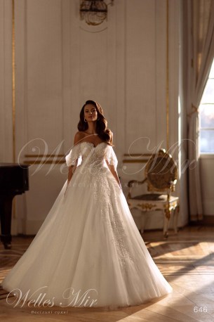 Свадебные платья Queenly Grace 2023 646-2