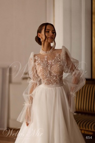 Свадебные платья Queenly Grace 2023 654-2