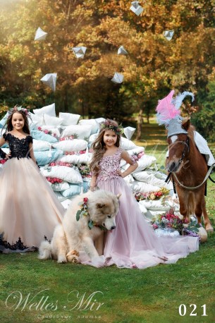 Детские платья Kids Deluxe Collection 2018 021-1