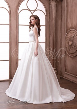 Smooth wedding dress-3