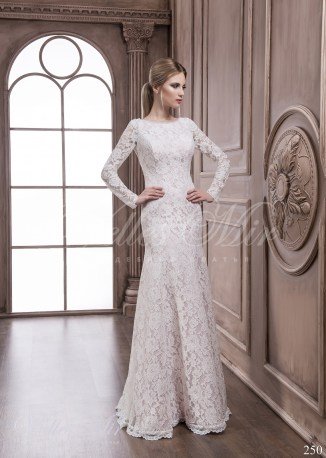 Lace wedding dress-1