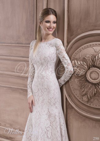 Lace wedding dress-2