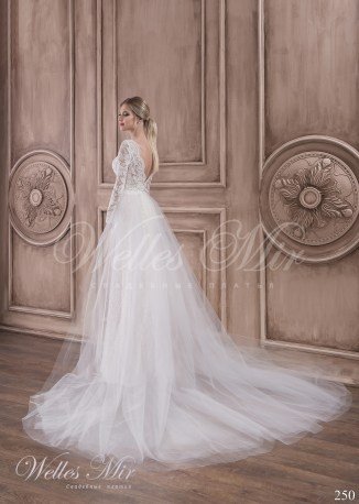 Lace wedding dress-4