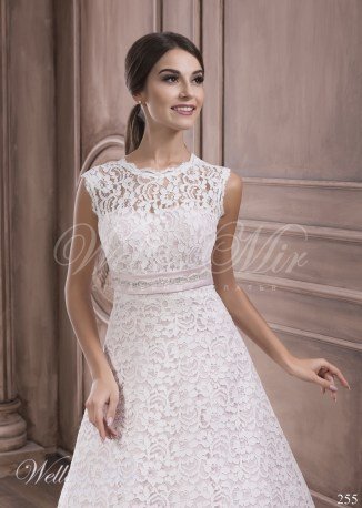 A-line silhouette wedding dress-2