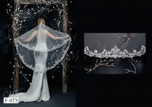 Фаты Shine Veils 2019 F-073-1