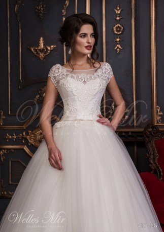 Rochie de mireasa cu umerii acoperite-2