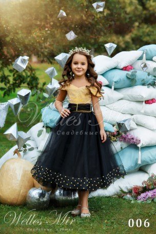 Детские платья Kids Deluxe Collection 2018 006-1